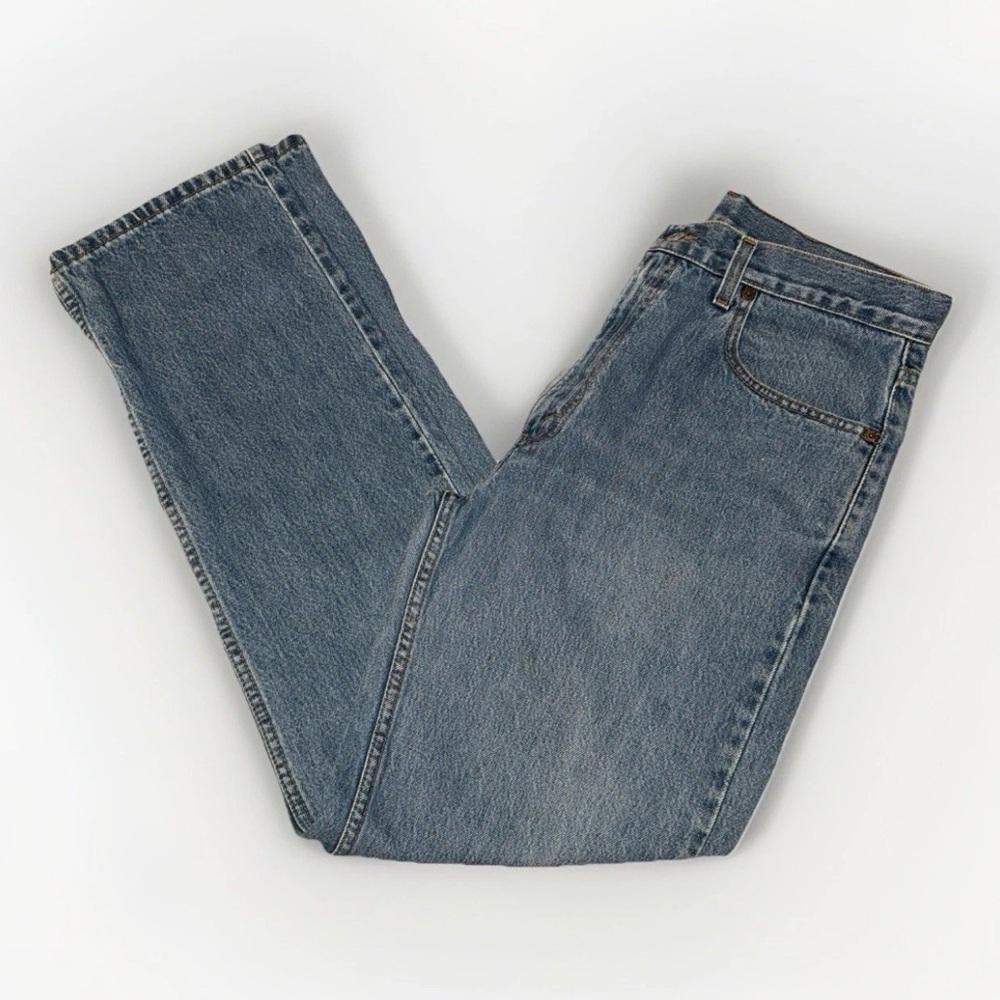 Levi's 505 Regular Fit Stretch Jeans - Men's, Med Wash, 34x30